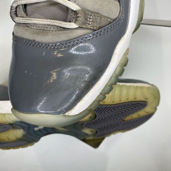 Nike Air Jordan 11 XI Retro Low Cool Grey GS 6.5 - Picture 4 of 6